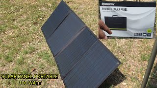 SOLAR PANEL LIPAT 100 WATT [upl. by Ajup]