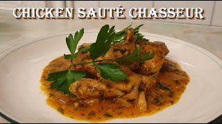 Chicken sauté chasseur recipe [upl. by Germain]