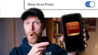 YourVersion Bible App Tutorial  Verse Picker [upl. by Hali]