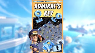 ADMIRAL’S KEY 🗝 unlock the entire TECH TREE on WARSHIPS  BOOM BEACH shorts [upl. by Oliy845]