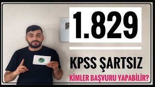 1829 İŞÇİ ALIMI  KPSS ŞARTSIZ KURA İLE ALIM MİLLİ SAVUNMA BAKANLIĞI İŞÇİ ALIMI KADRO DAĞILIMI [upl. by Nwonknu643]