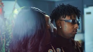 21 Savage ft Gucci Mane  SUPER THICK Music Video [upl. by Hgielar]