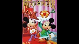 Digitized opening to The Prince and the Pauper VHS UK [upl. by Narut489]