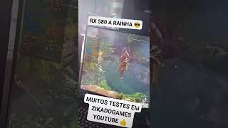 RX 580 EM 2024 RX 580 A RAINHA DO CUSTO BENEFÍCIO XEON 2666V3 rx580 2666v3 pcbaratinho [upl. by Fenton613]