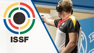 Finals 25m Rapid Fire Pistol Men  2015 ISSF Rifle and Pistol World Cup in Munich GER [upl. by Langill]