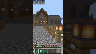 Making villager trading hall in Minecraft oneblock minecraft minecraftpe games [upl. by Maice]