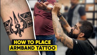 HOW I MAKE ARM BAND TATTOO [upl. by Bab]