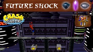 Lv16 Future Shock  Crash Bandicoot Island Time Crash Bandicoot Back In Time [upl. by Trilby]