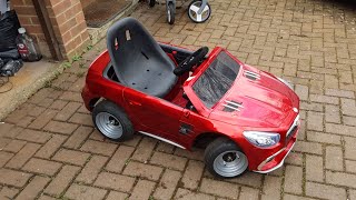 Building the fastest kids Ride on Car Mini Beast assembly Part 2 [upl. by Ehav]