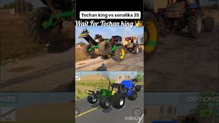 Tochan king 👑 vs Sonalika 35 shorts indianvehiclessimulator3d [upl. by Xeno]