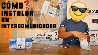 🔧 Cómo INSTALAR un INTERCOMUNICADOR RAPIDO 📞 [upl. by Lorelie]