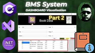 C WinForms Book Management System Part 2  Dashboard amp Data Grid View [upl. by Enniroc]