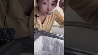 Asmr Freezer Frost Eating [upl. by Alemahs]