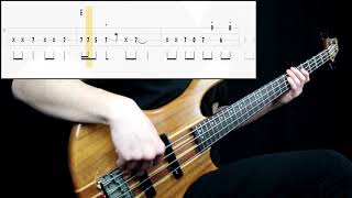 Duran Duran  Hungry Like The Wolf Bass Cover Play Along Tabs In Video [upl. by Yrocal]