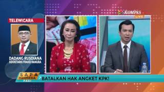 Pro Kontra Hak Angket KPK Bag 2 [upl. by Poock528]