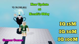 New Update at Ncrafts Obby [upl. by Latini]