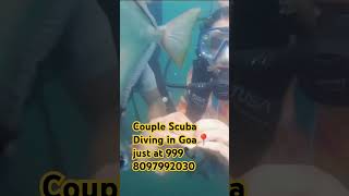 Proposal Dive in Goa just at 999 per head grandislandgoawatersportsfunviralvideotravelfun [upl. by Ahtelra]