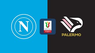 highlights NAPOLI  PALERMO 50  CRONACA LIVEREACTION [upl. by Nojel]