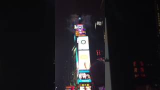 2017 NY Times Square countdown ball drop [upl. by Berry]