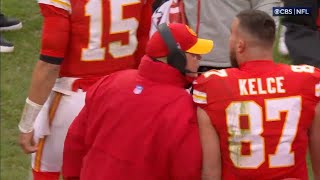 Travis Kelce Andy Reid HEATED Altercation  Kelce Freaks Out Chiefs Are A MESS KC  LV [upl. by Anuahsal]