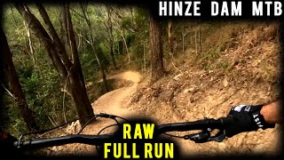 HINZE Dam MTB Trails  FULL RUN RAW [upl. by Friederike487]