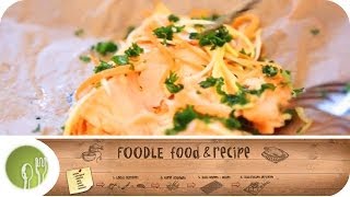 Lachsfilet auf frischem Gemüse von Profikoch Sebastian Hahne I Foodle  Food amp Recipe [upl. by Harihs]