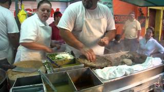 The Best Tacos in Guadalajara  Amazing fast and delicious street taco stand Tacos El Pirata [upl. by Yedsnil]