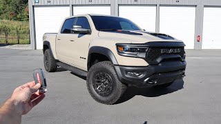 2022 Ram TRX 1500 Sandblast Edition Start Up Exhaust Launch Control POV Test Drive and Review [upl. by Chura]