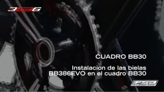 Como Instalar Las Bielas BB386EVO En El Cuadro BB30  FSA [upl. by Gardell]