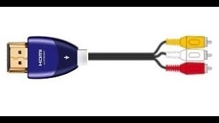 Переходникконвертер от HDMI на RCAтюльпаныколокольчики [upl. by Feirahs562]