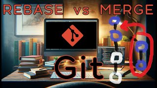 Git 19  git REBASE vs git MERGE  Diferencias entre ambos [upl. by Jeb657]