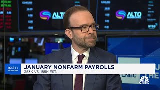 Labor market is not as strong as payroll number suggests says Goldman Sachs Jan Hatzius [upl. by Holtorf]