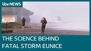 Storm Eunice What caused the UKs worst storm in decades  ITV News [upl. by Leahcimnaj846]