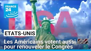 EtatsUnis  les Américains votent aussi pour renouveler le Congrès • FRANCE 24 [upl. by Anert]