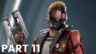 GUARDIANS OF THE GALAXY PS5 Walkthrough Gameplay Part 11  STAR LORD [upl. by Ennaxxor]