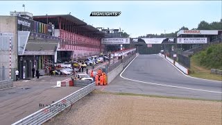 Qualifying Practice Highlights  Zolder  Blancpain Sprint Series 2015 [upl. by Lehplar]