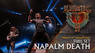 NAPALM DEATH  Full Set Performance  Bloodstock 2021 [upl. by Maltz138]