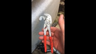 KNIPEX Pliers Wrench 86 03 180 [upl. by Gruchot663]