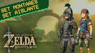 The legend of Zelda Breath of The wild como conseguir el set montañes y el set aislante Español [upl. by Olatha]