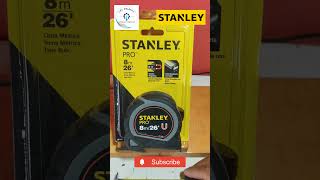 Flexometro 8 mSTANLEY herramientas nuevo unboxing tools parati reels shortvideo shorts fyp [upl. by Alyworth]