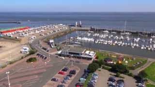 Cuxhaven von oben  Cuxland Ferienparks [upl. by Brendon]