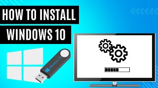 How to Install Windows 10 From USB in Sinhala Step By Step Tutorial [upl. by Mullac539]