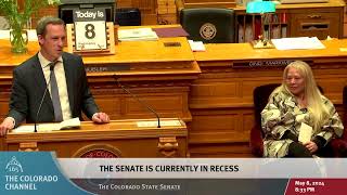 Colorado Senate 2024 Legislative Day 120 [upl. by Htebaras]