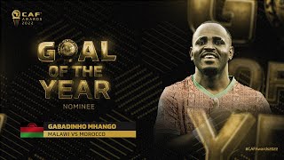 CAF Awards 2022  Goal of the Year Nominee  Gabadinho Mhango MALAWI  TotalEnergies AFCON [upl. by Simmonds]