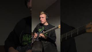 Master of puppets solo metallica guitarist metalguitarcover metalsolo guitar metalcover [upl. by Aynek181]