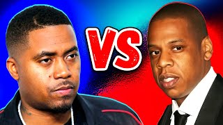 Nas vs JayZ  Rap Beef Series [upl. by Jacoby546]