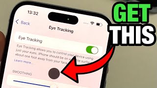 How To Use Eye Tracking on iPhone iOS 18 [upl. by Nathaniel]