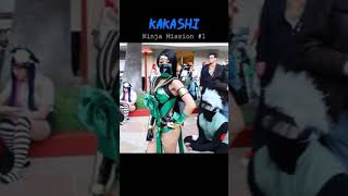 kakashi using 1000 years of death jutsu real life [upl. by Treva]