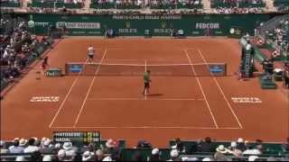 Rafael Nadal vs Marinko Matosevic  ATP Masters MonteCarlo 2013  Highlights 17042013 [upl. by Audry]