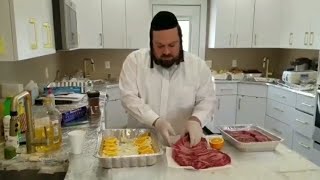 Second Cut Brisket Recipe By Kosher Chef Cheim Yidel Cheimowitz [upl. by Arammahs]